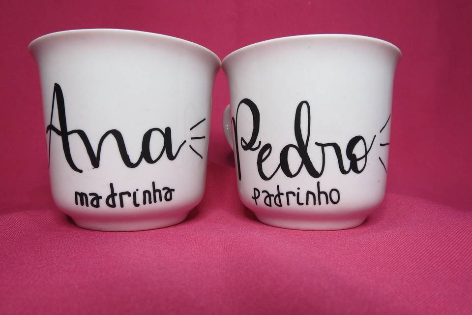 Caneca como convite