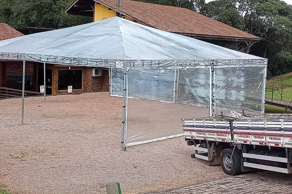 Tenda cristal 12,00x12,00x3,00