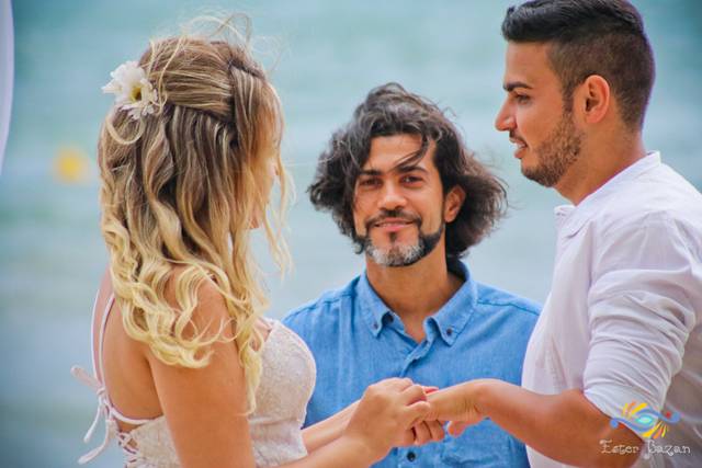 Cerimônia pé na areia