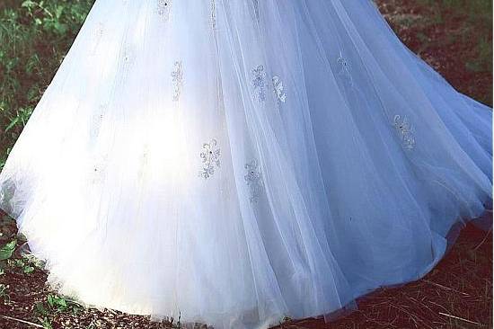 Vestido princesa com alças