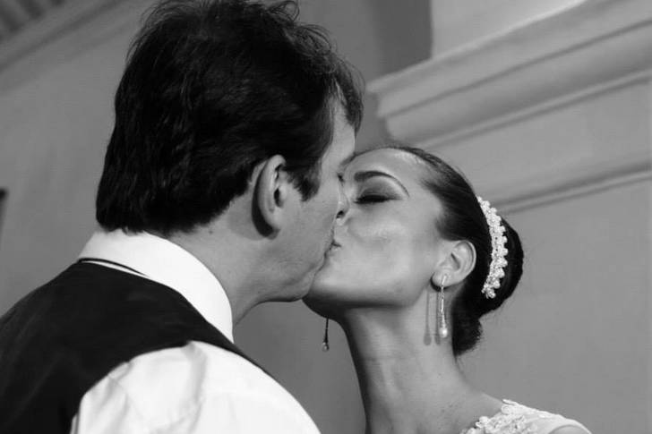 O beijo do casal
