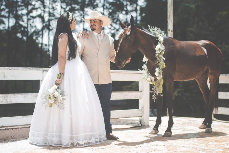 Trash the Dress Gabi e Thiago