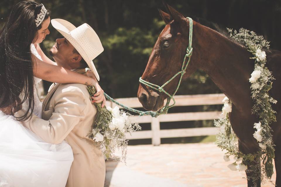 Trash the Dress Gabi e Thiago