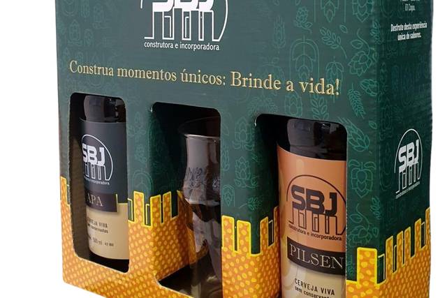 Kit com duas garrafas + copo