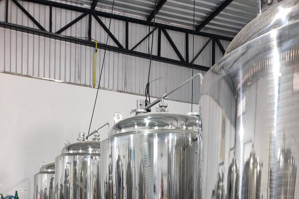 Cervejas em produção