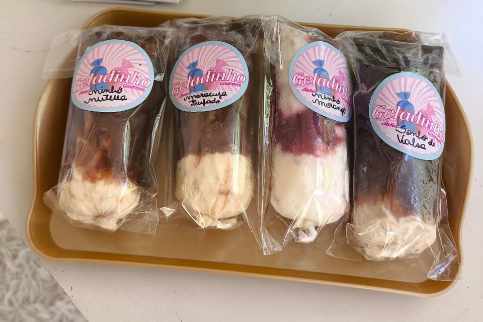 Estação mini geladinho gourmet