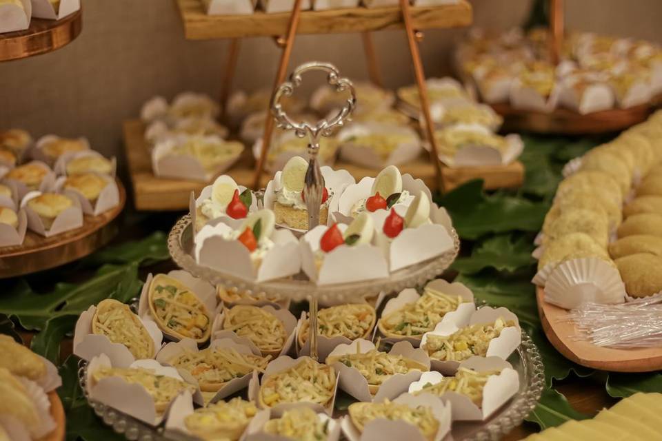 Canapé de cream cheese