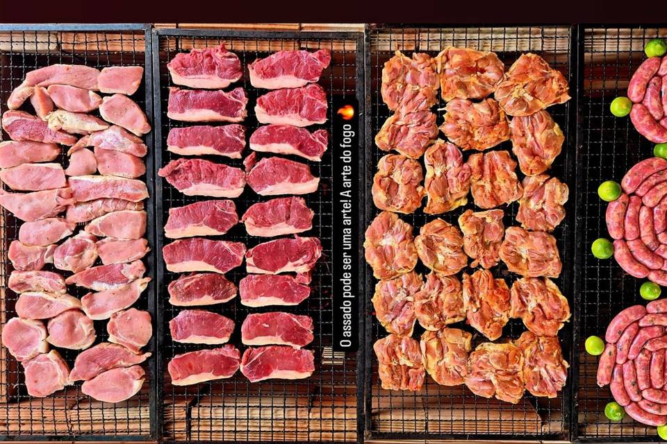 Beef, Pork, Chicken, Sausage