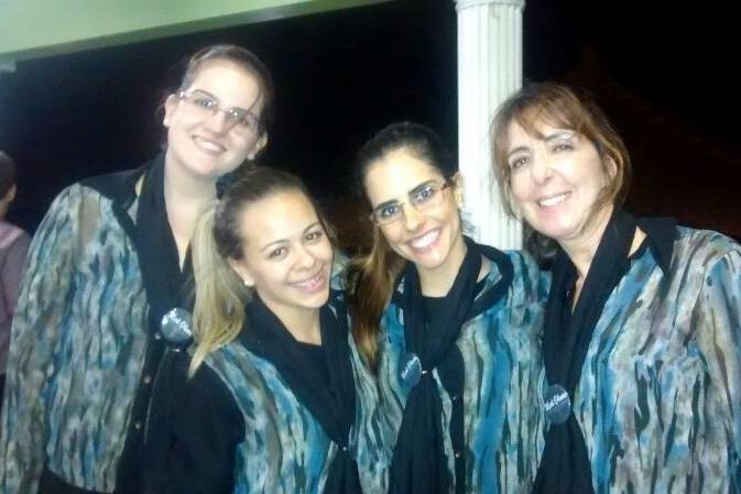 Equipe feliz