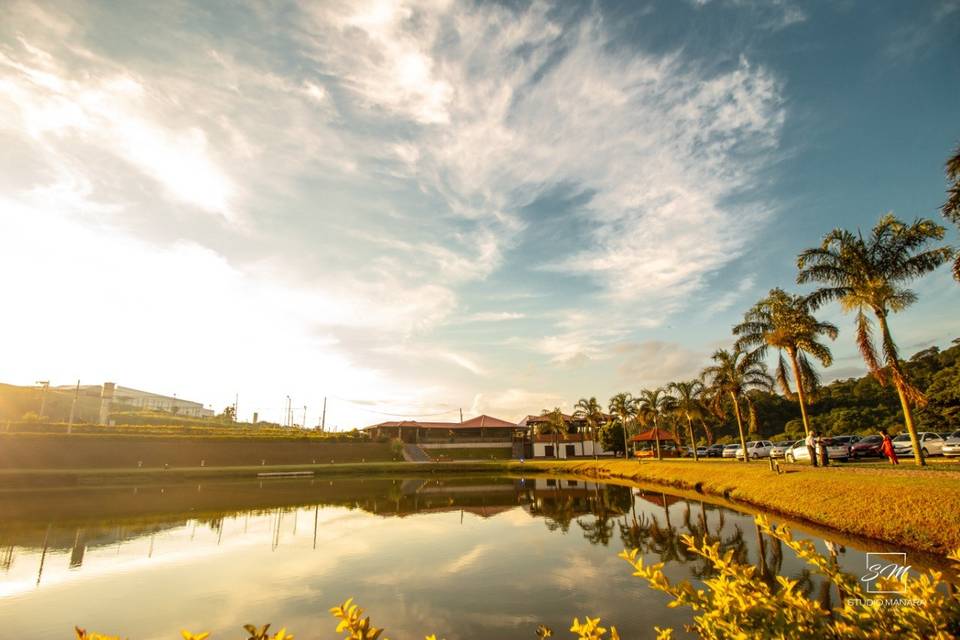 Vista da lagoa