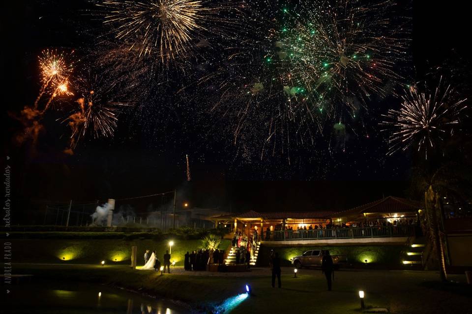 Fogos na paisagem