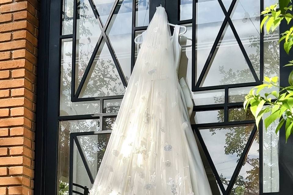 Vestido e véu da Noiva