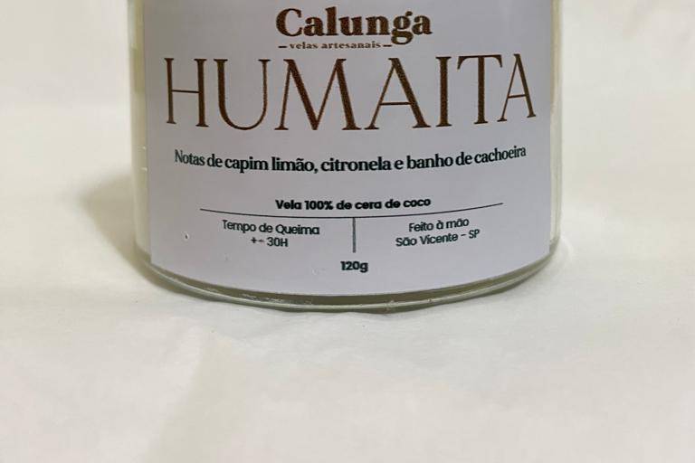 Velas 120g: citronela+c.limao