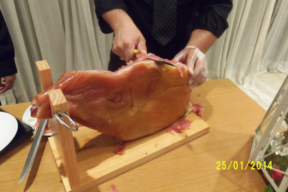 Jamón Serrano con Pan Catalán