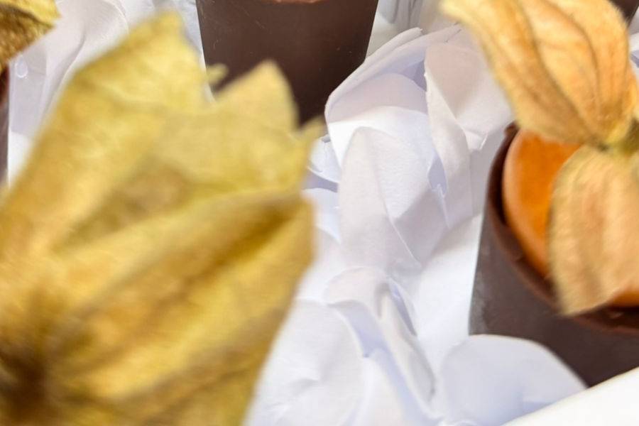 Copinho de chocolate com mouss