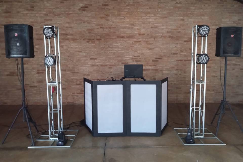 Estrutura simples para festas