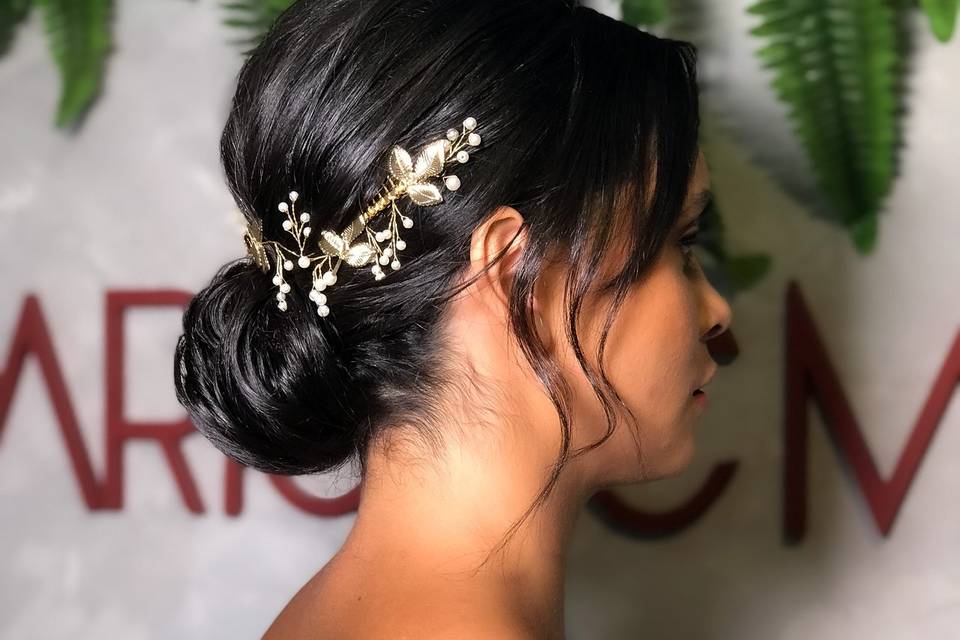 Penteado elegante