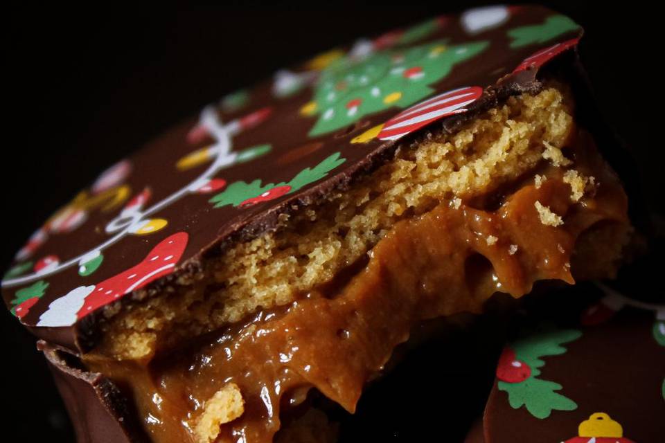 Alfajor de doce de leite