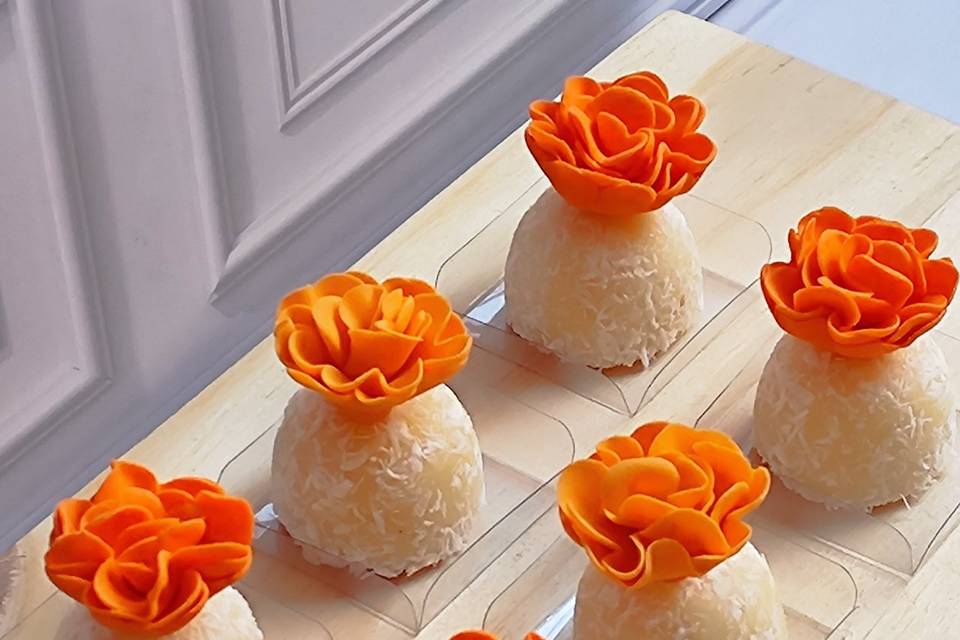 Flor de babado