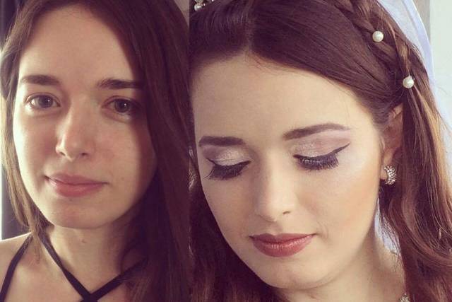 Antes/depois do dua da noiva
