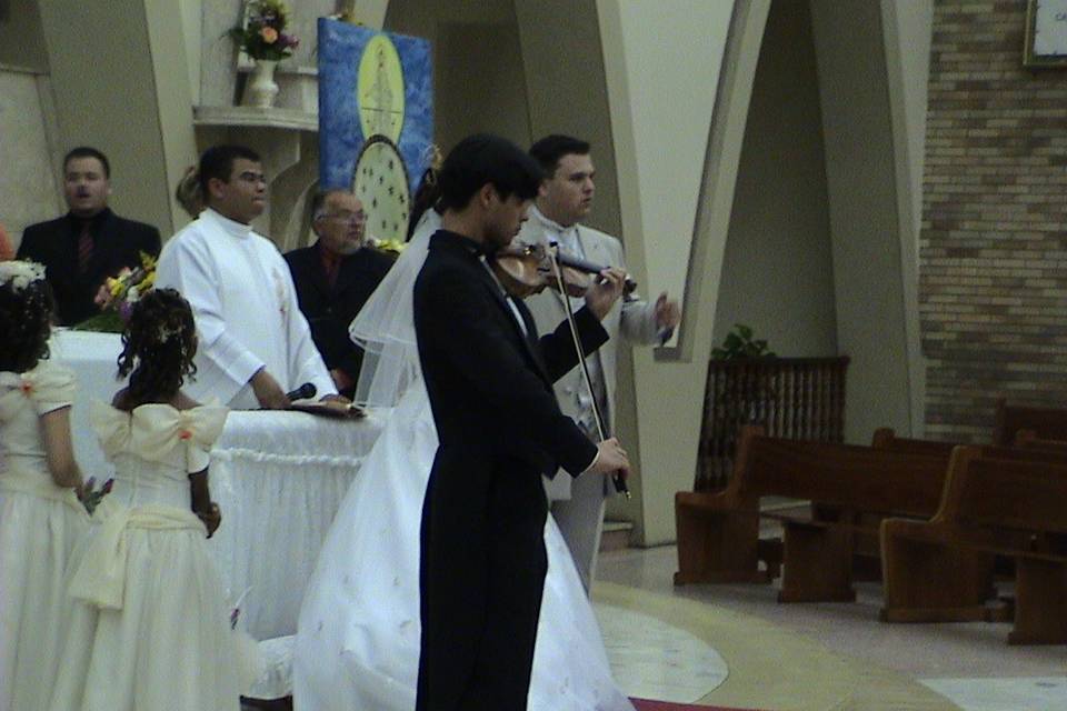 Violino no altar