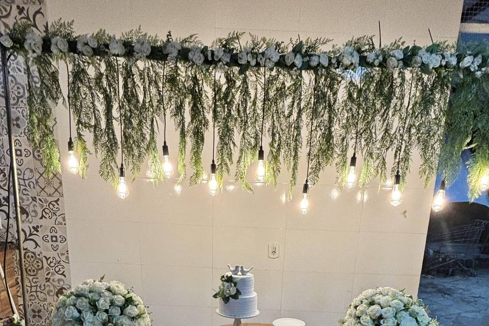 Trio de mesa casamento