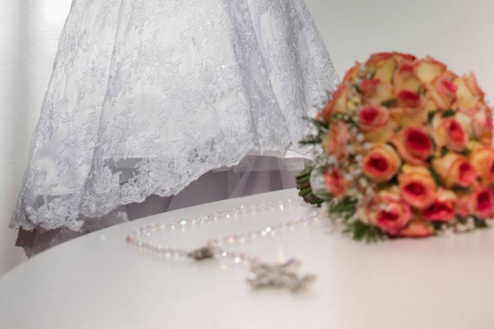 Lindo vestido da noiva