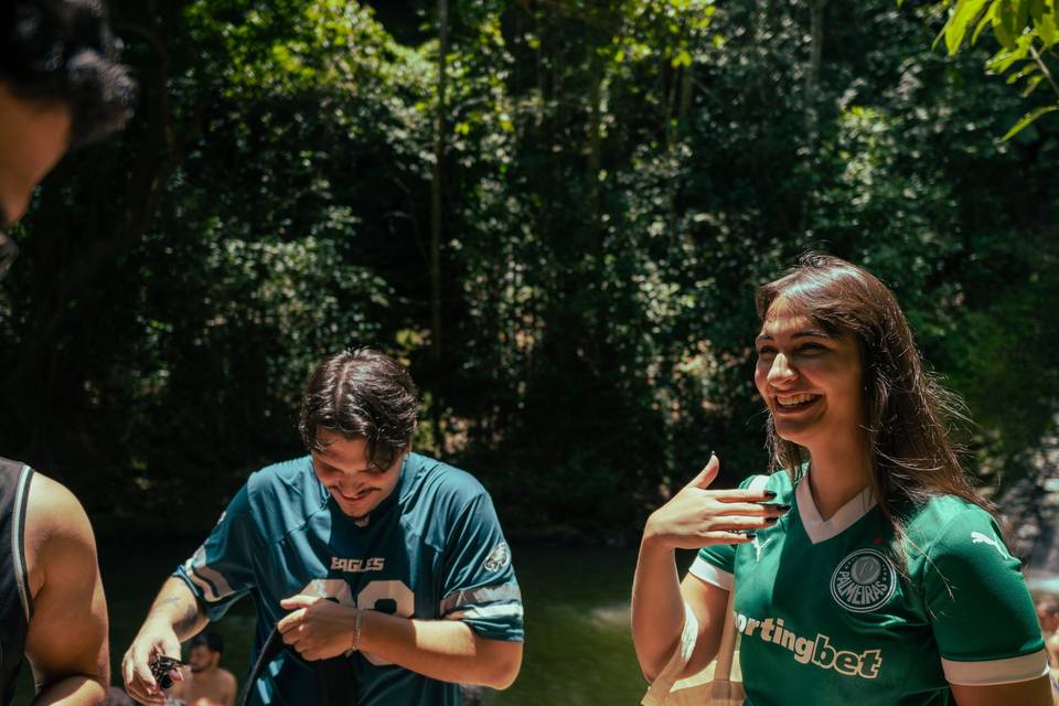 E com toda emoção