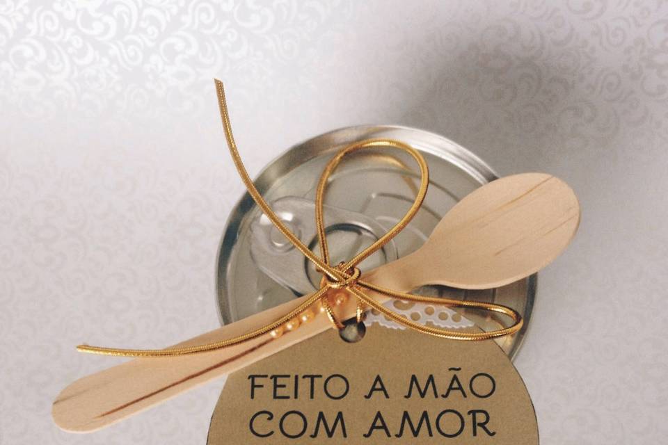 Brigadeiro de Pote com Lacre