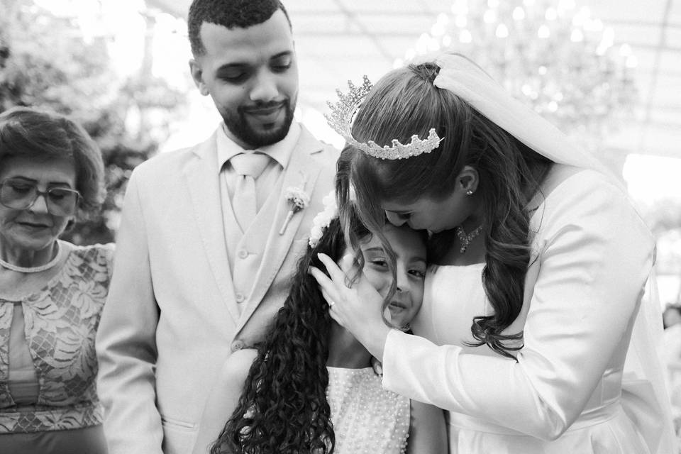 Filha no altar