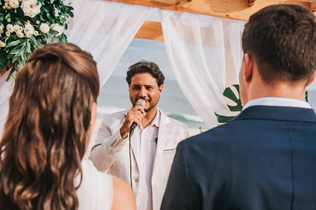 Lindo casamento na praia 1