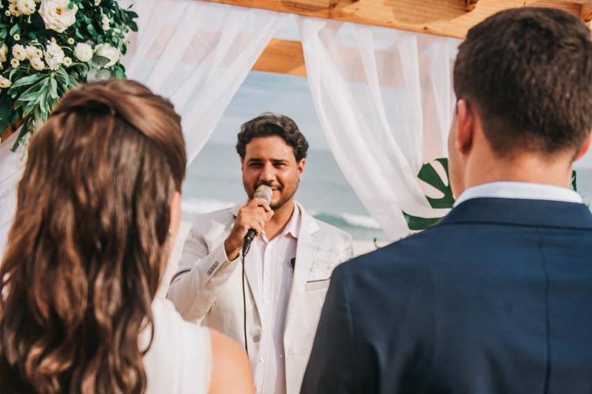 Lindo casamento na praia 1