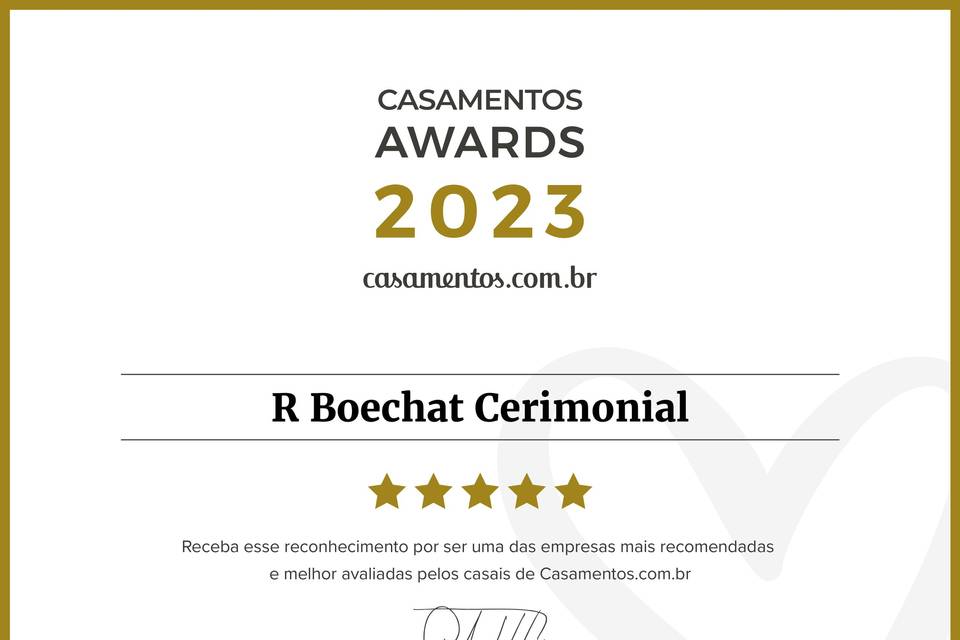 R Boechat Cerimonial