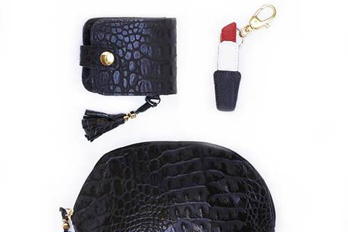 Kit Makeup Croco preto