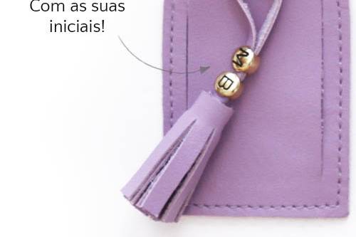 Tag de mala Lilás