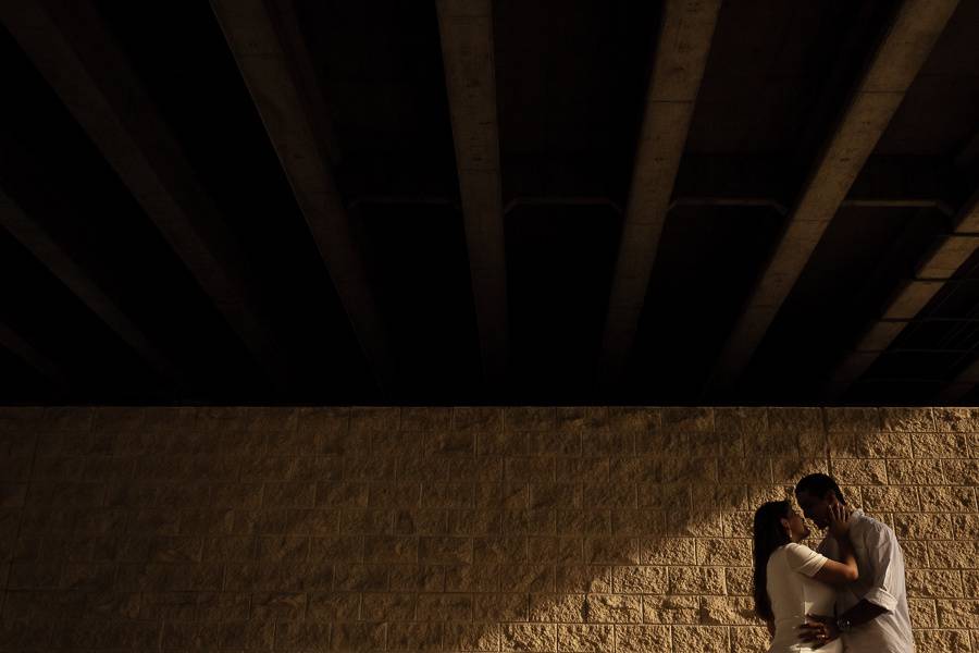 Trash the dress, ensaio-pós