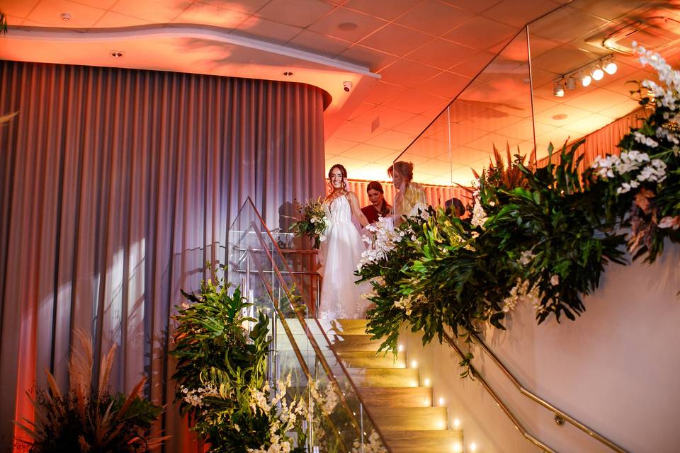 Casamento Escadaria