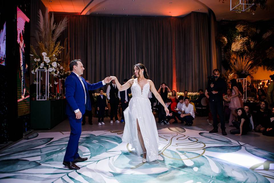 Casamento Valsa Pista de Dança