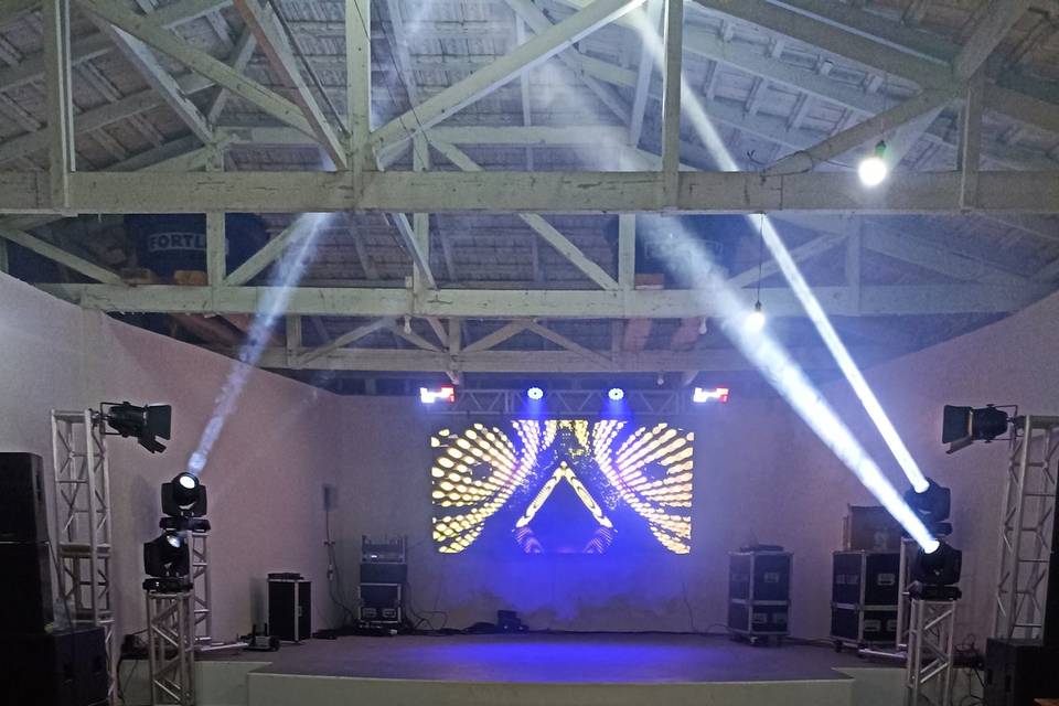 Pista e painel