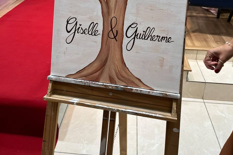 Giselle e Guilherme