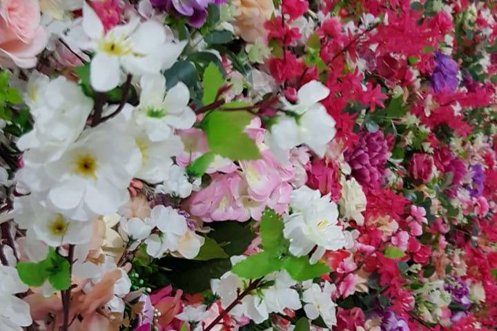 Mural de flores