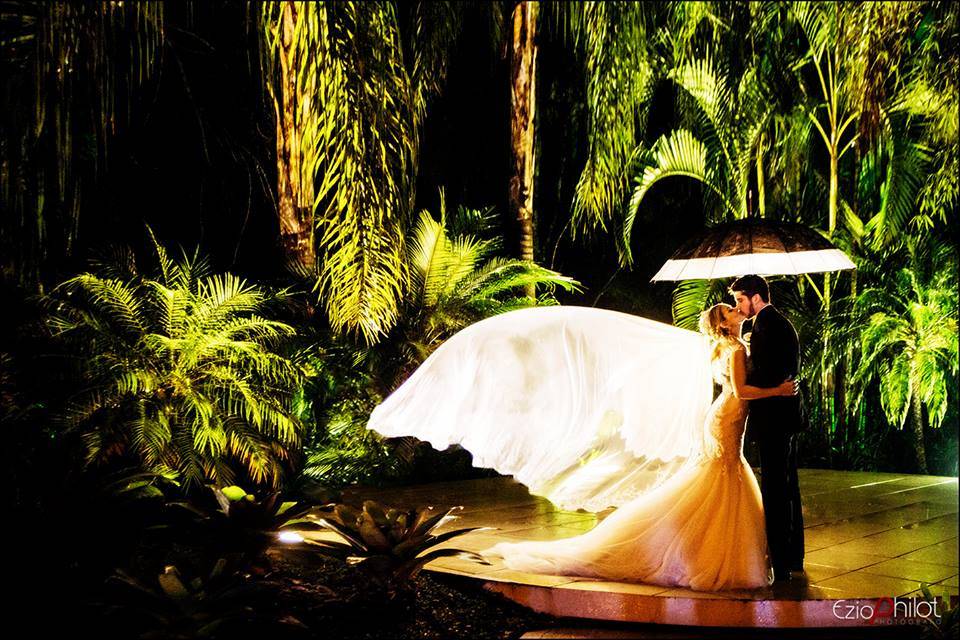 Casar na chuva também é lindo!