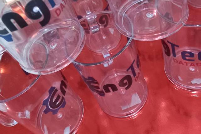Caneca acrilico 300ml
