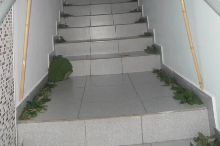 Entrada do salão