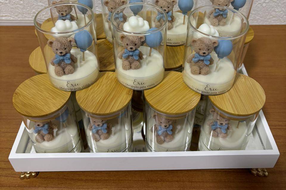 Velas aromáticas personalizada