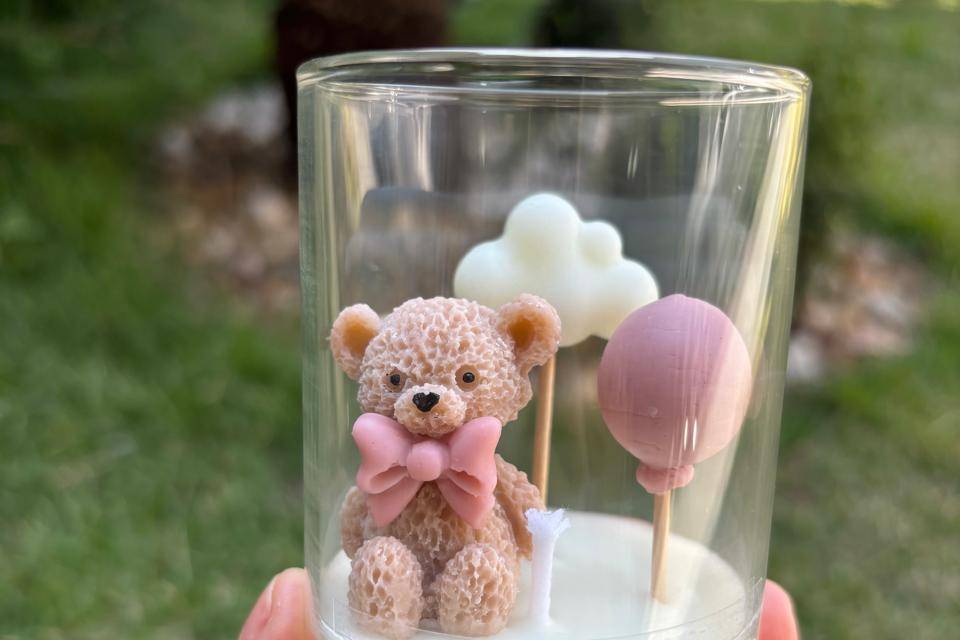 Vela aromática personalizada