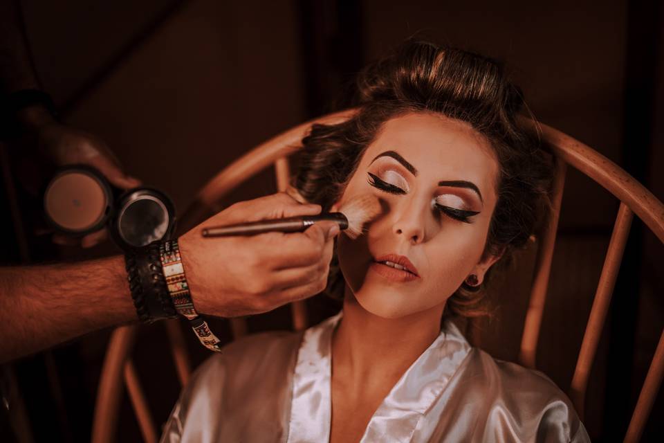 Making Of da Noiva Andressa