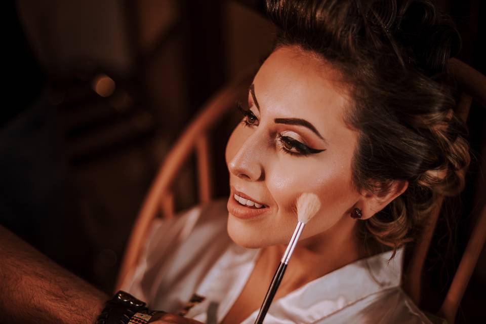 Making Of da Noiva Andressa