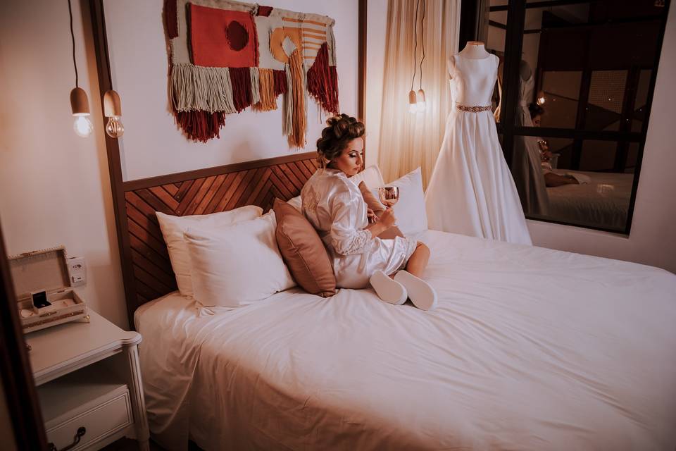 Making Of da Noiva Andressa