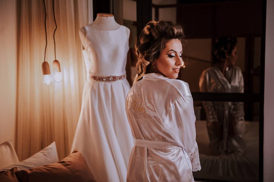 Making Of da Noiva Andressa